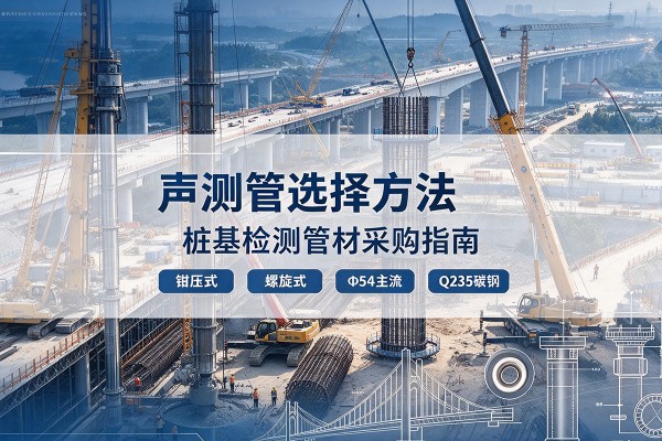 色尼声测管选型标准